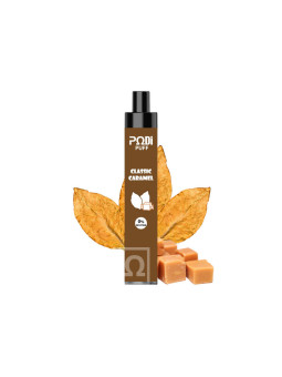 Podipuff - Unité - Classic caramel Taux en nicotine - 0%