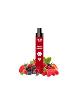 Podipuff - Unité - Fruits rouges Taux en nicotine - 0.9%