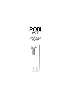 Podiball - Applicateur Pocket à Remplir