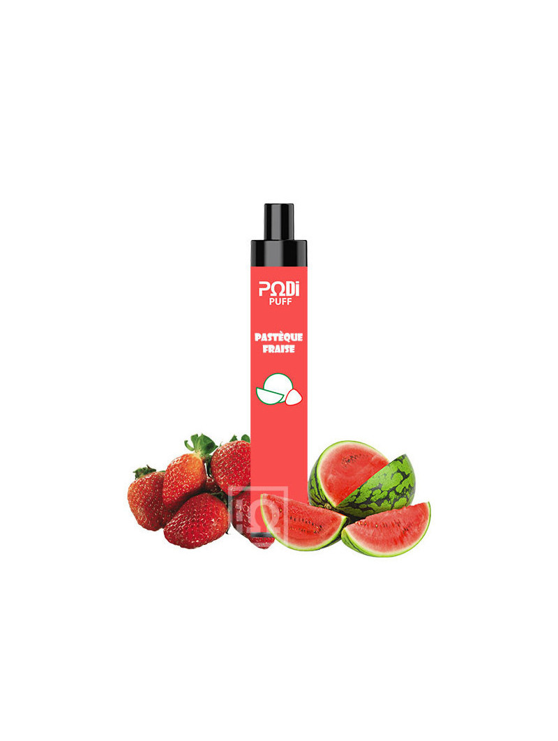 Podipuff - Unité - Pastèque fraise