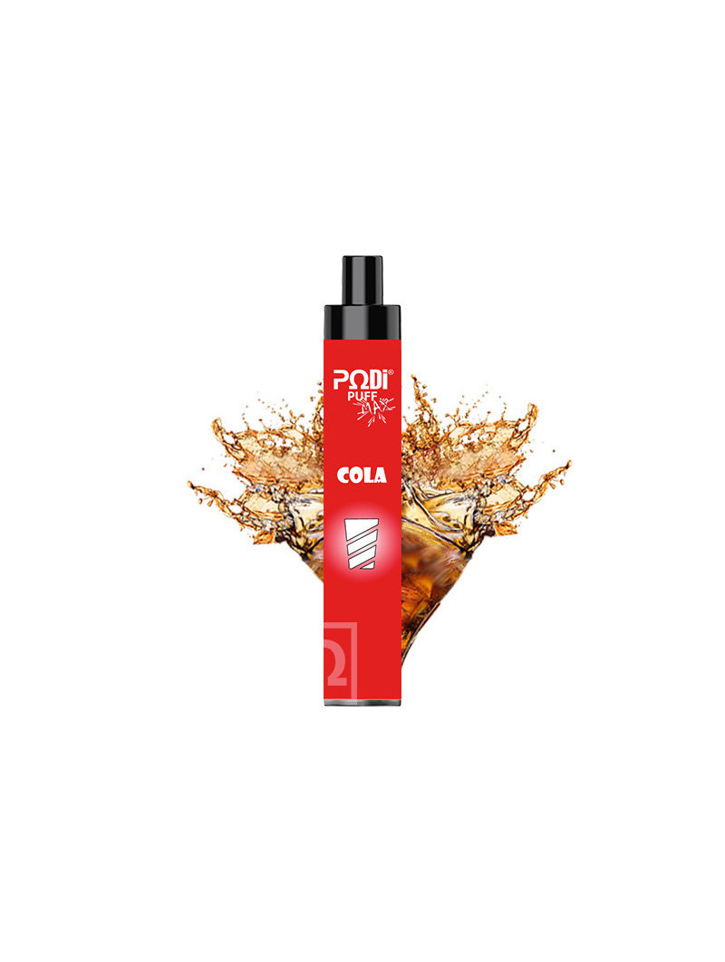 Podipuff Max 1500 - Unité - Cola Podipuff Max 1500 - Unité - Cola