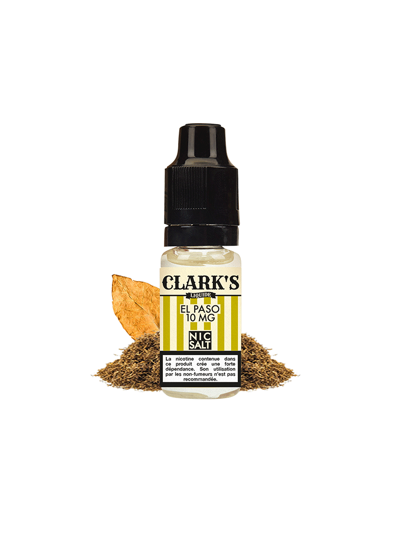 Clark's - Sels De Nicotine - El Paso (10mL) Clark's - Sels De Nicotine - El Paso (10mL)