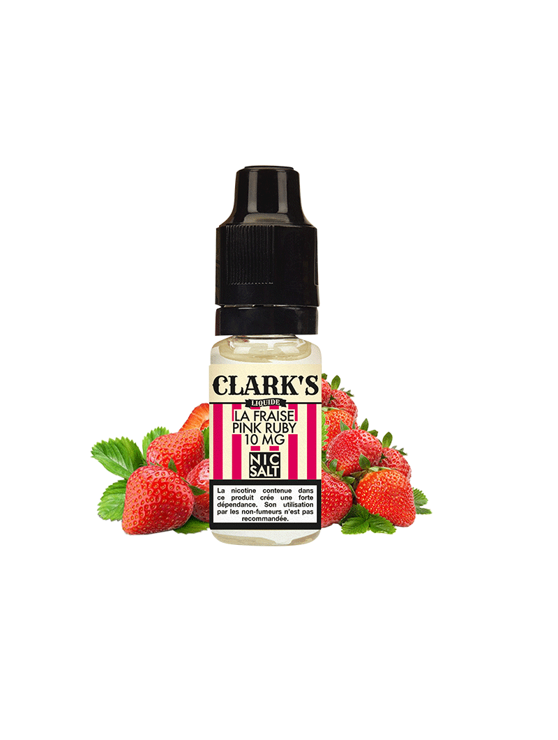 Clark’s - Sels De Nicotine - La Fraise Pink Ruby (10mL)