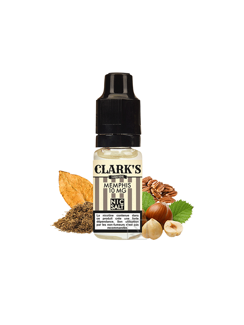 Clark’s - Sels De Nicotine - Memphis (10mL) Clark’s - Sels De Nicotine - Memphis (10mL)
