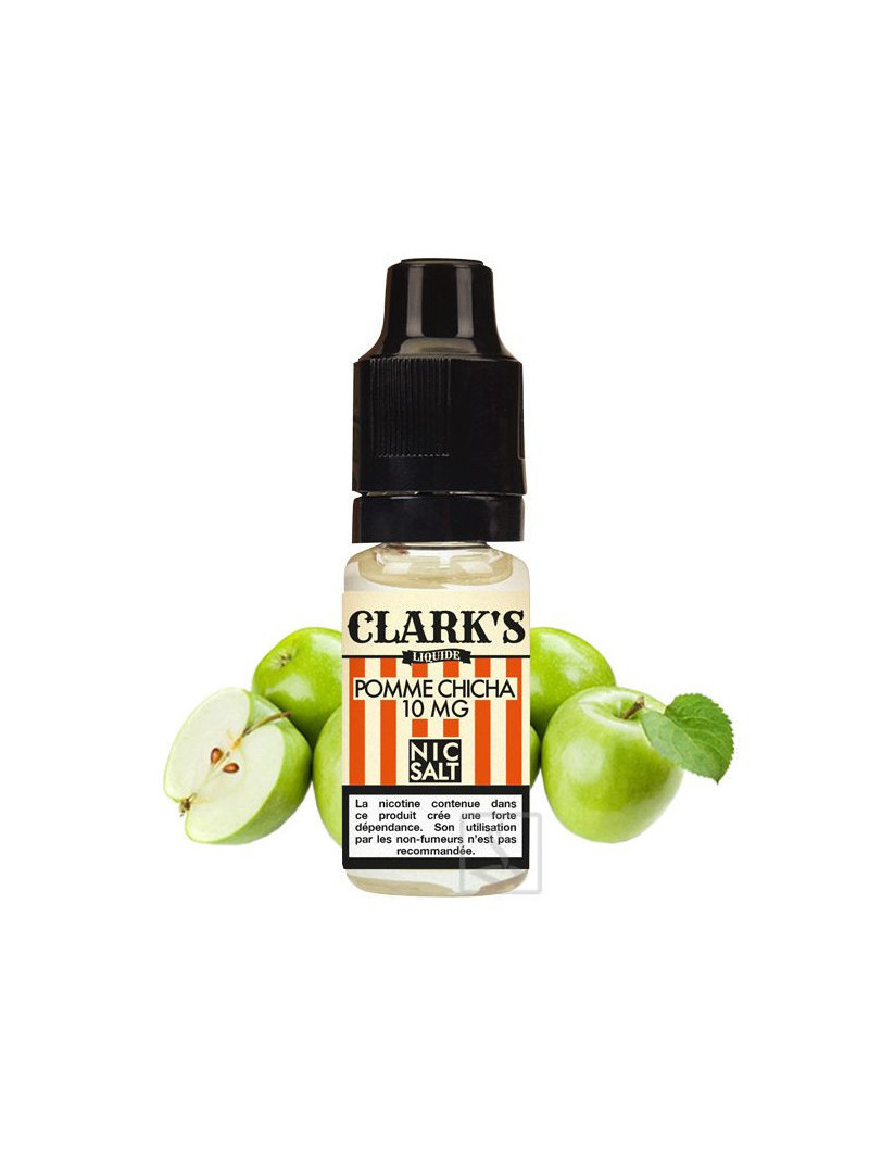 Clark’s - Sels De Nicotine - Pomme Chicha (10mL) Clark’s - Sels De Nicotine - Pomme Chicha (10mL)